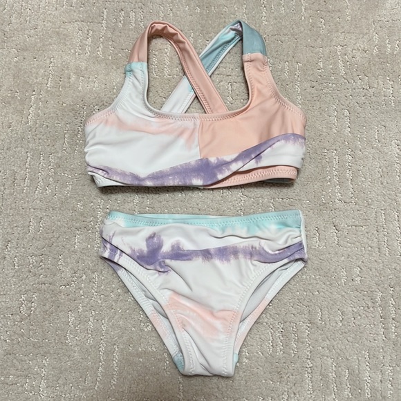 Sovereign Code tie dye baby girl bikini bathing suit - Picture 3 of 10